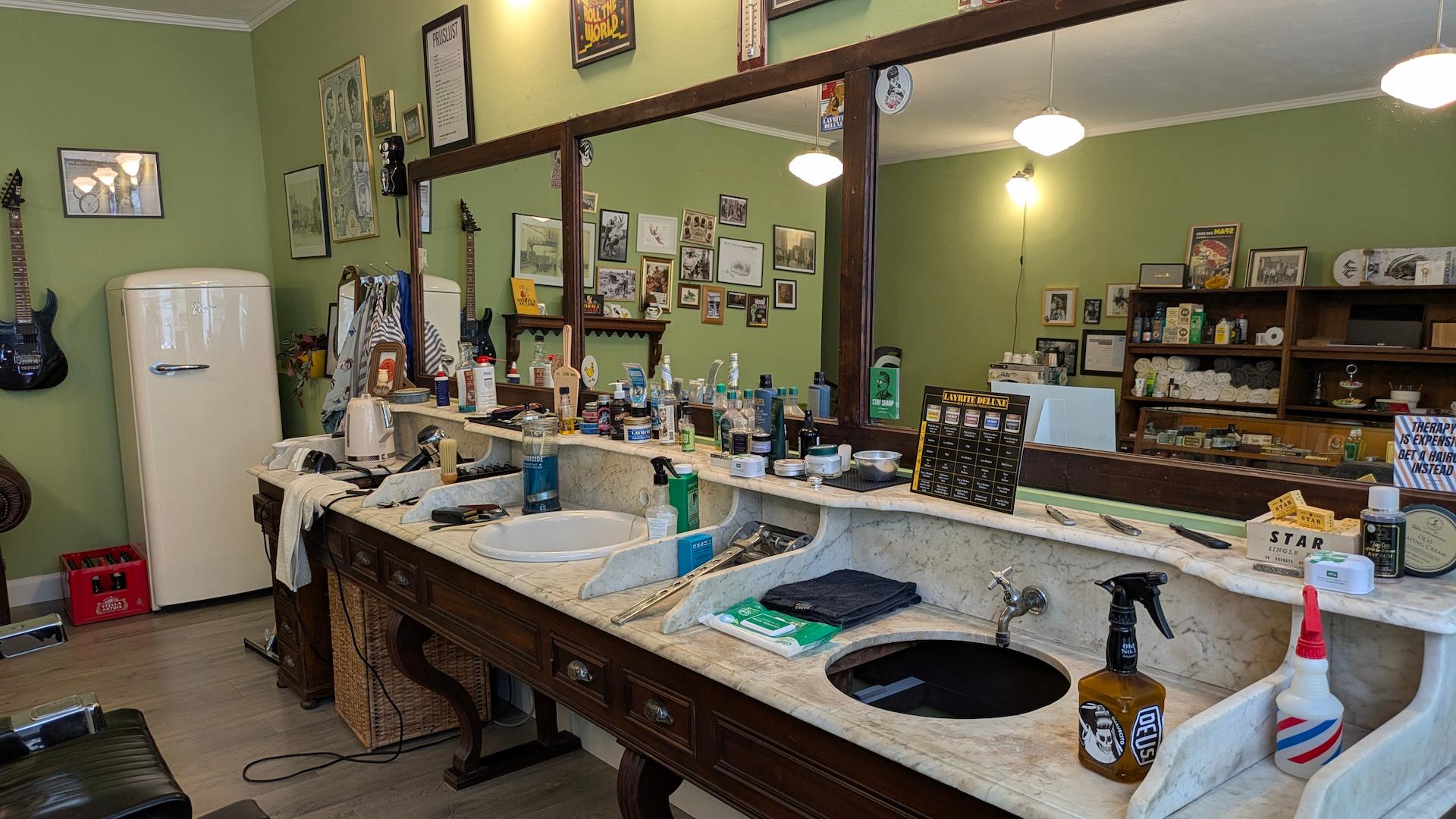 Omslagfoto van de barbershop